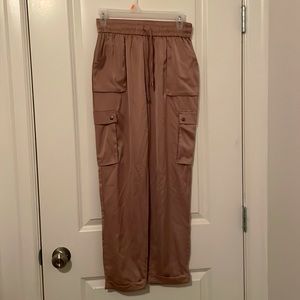 Forever 21 brown cargo pants size women’s large.